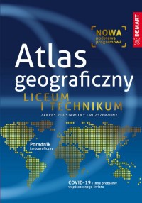 Atlas geograficzny. Liceum i Technikum - okładka podręcznika