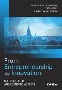 From Entrepreneurship to Innovation - okładka książki