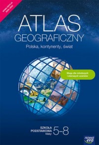 Geografia atlas - okładka podręcznika