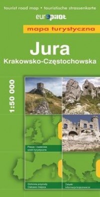 Mapa Turystyczna EuroPilot. Jura - okładka książki