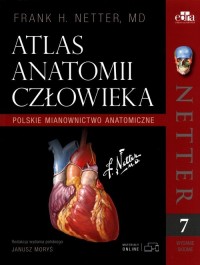 Netter Atlas anatomii człowieka. - okładka książki