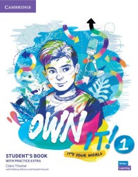 Own it! 1 Students Book with Practice - okładka podręcznika