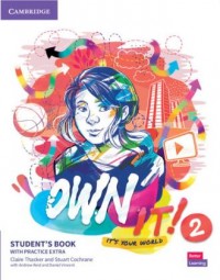 Own it! 2 Students Book with Practice - okładka podręcznika