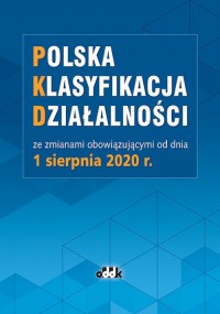 Polska klasyfikacja działalności - okładka książki