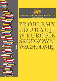 Problemy edukacji w Europie Środkowej - okładka książki