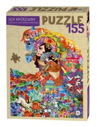 Sen królewny - Puzzle (155 elem.) - okładka książki