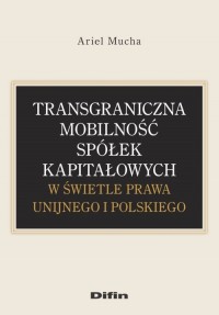 Transgraniczna mobilność spółek - okładka książki