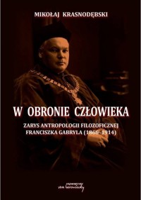 W obronie człowieka - okładka książki