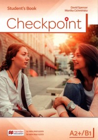 Checkpoint A2+/B1 Książka ucznia - okładka podręcznika