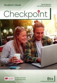 Checkpoint B1+ Książka ucznia + - okładka podręcznika