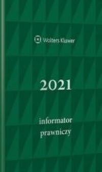 Informator Prawniczy 2021 (zielony) - okładka książki