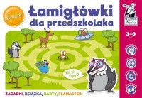 Łamigłówki dla przedszkolaka - okładka książki