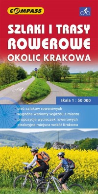 Mapa tur. - Szlaki i trasy rowerowe - okładka książki