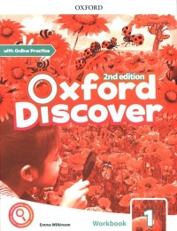 Oxford Discover 1 WB + online practice - okładka podręcznika