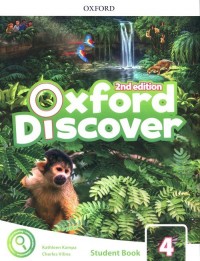 Oxford Discover 4 SB w.2020 - okładka podręcznika