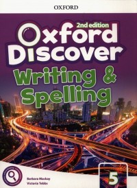 Oxford Discover 5 Writing and Spelling - okładka podręcznika