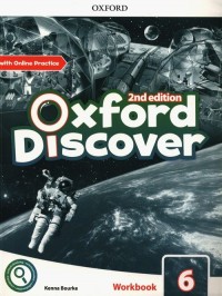 Oxford Discover 6 WB + online practice - okładka podręcznika