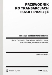 Przewodnik po transakcjach fuzji - okładka książki