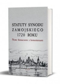 Statuty Synodu Zamojskiego 1720 - okładka książki