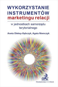 Wykorzystanie instrumentów marketingu - okładka książki