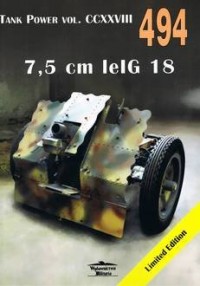 7,5 cm leIG 18. Tank Power 494 - okładka książki