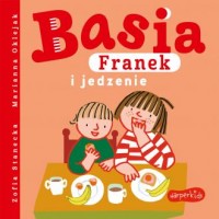 Basia, Franek i jedzenie - okładka książki