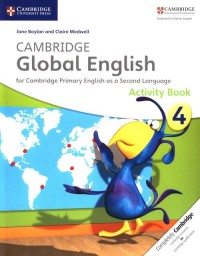 Cambridge Global English 4 Activity - okładka podręcznika