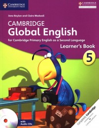 Cambridge Global English 5 Learners - okładka podręcznika