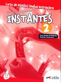 Instantes 2 ćwiczenia - okładka podręcznika