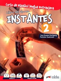 Instantes 2 podręcznik + kod online - okładka podręcznika
