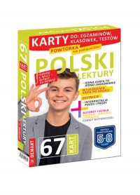 Karty edukacyjne - Język polski - okładka podręcznika