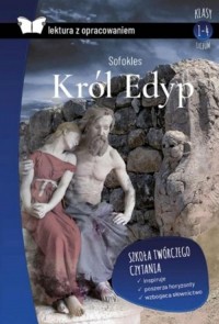 Król Edyp z opracowaniem - okładka podręcznika