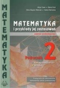 Matematyka i przykłady zastosowania. - okładka podręcznika