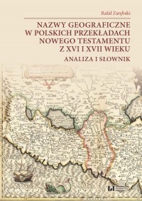 Nazwy geograficzne w polskich przekładach - okładka książki