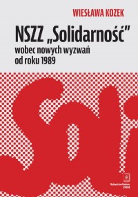 NSZZ Solidarność wobec nowych wyzwań - okładka książki