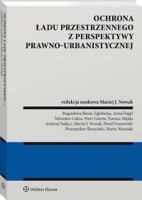 Ochrona ładu przestrzennego z perspektywy - okładka książki