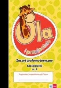 Żyrafa Ola. Zeszyt grafomotoryczny - okładka podręcznika