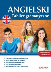Angielski. Tablice gramatyczne - okładka podręcznika