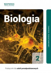 Biologia LO 2. Podręcznik. Zakres - okładka podręcznika