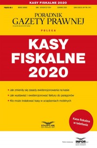 Kasy fiskalne 2020. Podatki 4/2020 - okładka książki