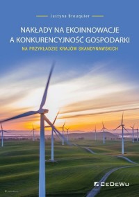 Nakłady na ekoinnowacje a konkurencyjność - okładka książki