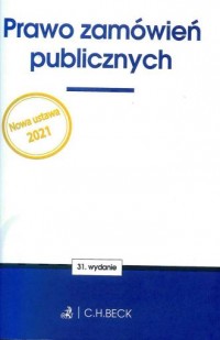 Prawo zamówień publicznych - okładka książki