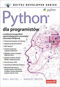 Python dla programistów. Big Data - okładka książki