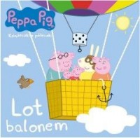 Świnka Peppa nr 65. Lot balonem - okładka książki