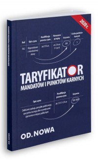 Taryfikator mandatów i punktów - okładka książki