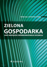 Zielona gospodarka jako narzędzie - okładka książki