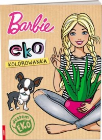 Barbie. Kolorowanka EKO - okładka książki