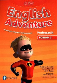 English Adventure New 3 SB + CD - okładka podręcznika