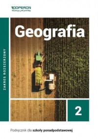 Geografia LO 2 Podr. ZR - okładka podręcznika