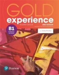 Gold Experience 2ed B1 SB + online - okładka podręcznika